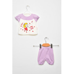 Костюм дитячий для дівчинки бузкового кольору KIDS асорті 86 см: 86 - 92 см Бузковий (203062)