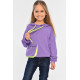 Худі дитячий для дівчинки бузкового кольору KIDS м1055 140 (32 р) Бузковий (196588)
