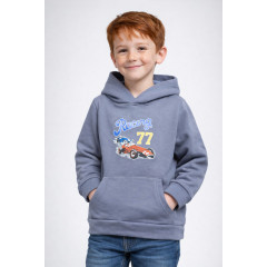 Світшот дитячий для хлопчика на флісі сірого кольору KIDS 312 152 (34 р) Сірий (206000)