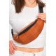 Бананка жіноча коричневого кольору з принтом Fashion Коричневий (203249)