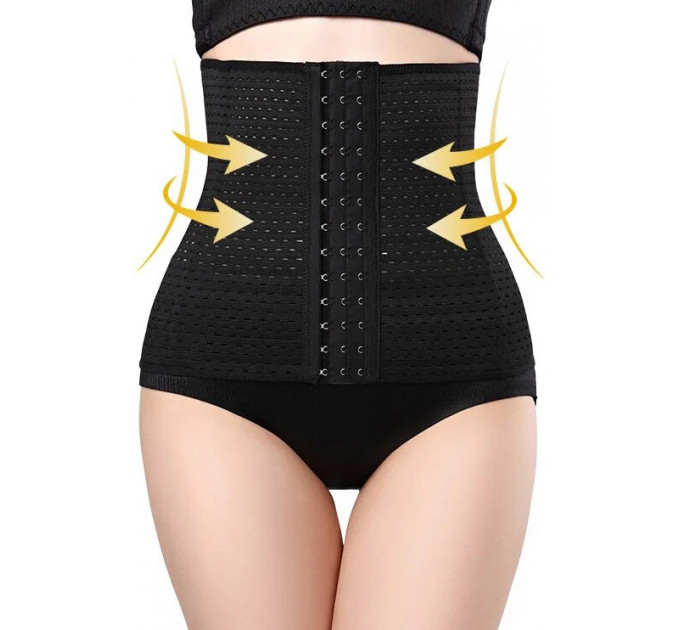 Коригуючий утягуючий корсет Sculpting Clothes 2XL Чорний (167410)