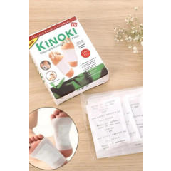 Пластири для очищення організму через стопи Kinoki Detox для ніг 10 шт (209129)