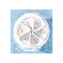 Ультразвукова міні-пральна машина портативна Turbine wash (166963)