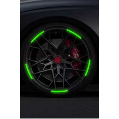 Світловідбиваючі наліпки на диски колес WheelStyner 40 штук ААА (209285)