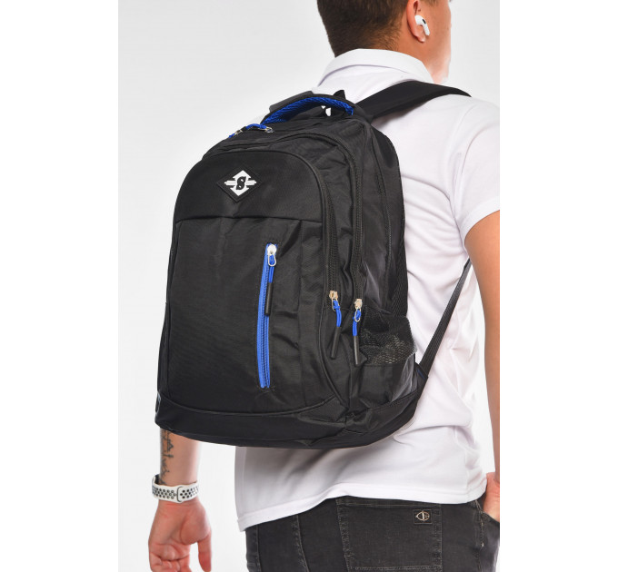 Рюкзак чоловічий спортивний чорного кольору Sport 2488 Чорний (204463)