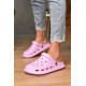 Крокси жіночі бузкового кольору Krok С-75 36 Бузковий (179226)