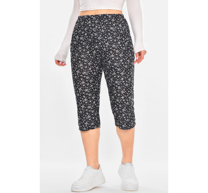 Бриджі темно-синього кольору з принтом Fashion А705-1 3XL-6XL Темно синій (211483)