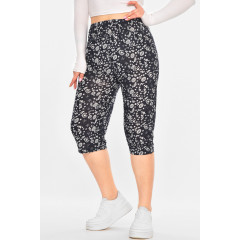 Бриджі темно-синього кольору з принтом Fashion А705-1 3XL-6XL Темно синій (211485)