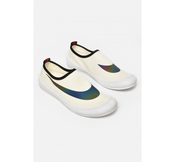 Сліпони чоловічі білого кольору Fashion а217 40 Білий (215059)